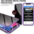 Privacy Magnetic Case for iPhone 13, SCQRICY Anti peep Magnetic Adsorption Cover, Front & Back Tempered Glass 360 Full Screen Covered, Privacy Scr...