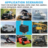12V/40A SPDT Standard Auto Relay 5 pin Car Heavy Duty Switches & Starters, Used for Motor Automobile, Replaces Type: JD-1914(4pcs) with Black Wate...