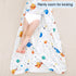 PHF Baby Sleep Sack 0-6 Months 3 Pack 100% Cotton Baby Wearable Blanket, 2-Way Zipper 0.5 TOG Toddler Sleeping Sack, Comfy Sleep Bag for Baby Boys...