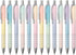 Gel Pens Medium Point 0.7mm Black Ink Gel Pen Retractable Cute Pens for Smooth Writing School Office Supplies, Pack of 12...