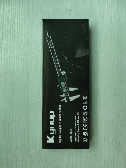 Kynup Caliper Measuring Tool, Digital Micrometer Caliper Tool, Vernier Caliper with Stainless Steel, Large LCD Screen, Auto - Off Feature, Inch Me...