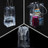 3 Pack Portable Ice Wine Bag, Collapsible Clear PVC Pouch Wine Cooler Bag, Wine Cold Bag with Handle for Champagne, Cold Beer, White Wine, Chilled...