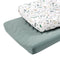 Baby Changing Pad Cover, Muslin Diaper Changing Table Pad Cover, Soft Changing Pad Sheets for Girls and Boys, Quilted and Breathable Changing Tabl...