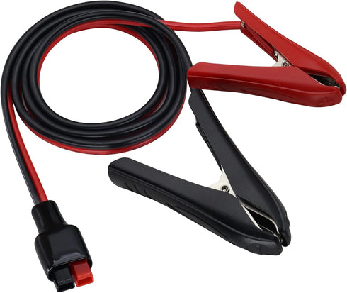 HCFeng12AWG 45A (an-der-Son) Plug to Alligator Clip Cable Solar Connector to Alligator Clip Cable Alligator Clip to 45A Battery Plug Cable for Sol...