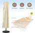 Patio Umbrella Cover - Waterproof 420D Oxford Outdoor Umbrella Covers With Folding Rod. Parasol Cover for 7.5ft 8ft 9ft 10ft 11ft (Beige)...
