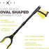 Grabber Reacher Tool 19 Inch Long, Foldable Pick Up Stick - Strong Grip Magnetic Tip - Heavy Duty Trash Picker Claw Reacher Grabber Tool Elderly W...