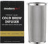 MODERNJOE'S Premium Infuser Cold Brew Coffee Maker for 1 Quart Wide Mouth Mason Jars. Cold Brew Coffee Filter. Perfect for Ice Coffee and Tea. 50 ...