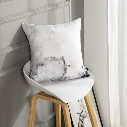 Britimes Throw Pillow Covers Modern Home Art Decor, 18 x 18 Inches Set of 2 Pillow Cases Decorative, Abstract Oil Painting Pillowcases for Bedroom...
