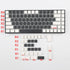 YMDK 117 PBT Double Shot Doubleshot Shine Through ANSI ISO OEM Profile Pudding Keycaps Key caps Sealed Legend for MX Mechanical Keyboard 61 68 87 ...