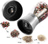 Gulex® Pepper Grinder Pepper Mill, Salt Grinder Refillable,(Single Package) Adjustable, Stainless Steel Sea Salt Shaker with Ceramic Rotor (1 pack...