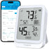 GoveeLife Hygrometer Thermometer H5104, Bluetooth Room Temperature Monitor with APP Alert and 2 Years Date Storage Export, Remote LCD Digital Hygr...