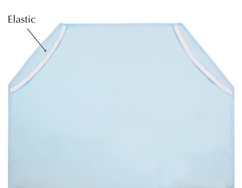 American Baby Company Microfiber Toddler Size Daycare/Pre-School Cot Sheet, Blue, 23" x 40", for Boys and Girls...