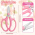 3PCS Rose Thorn Stripper Tool, Rose Leaf Thorn Strippers with a Rose Pruning Shears, Rose Thorn Remover for Gardening, Home DIY & Flower Lovers (P...