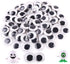 FINGOOO 1 Inch Googly Wiggle Eyes with Self Adhesive, 100-PACK for DIY Art Crafts...