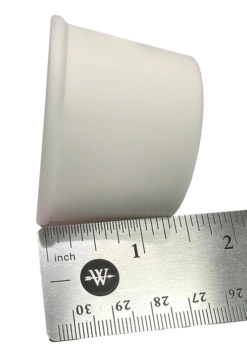 Medium Universal Carboy Bungs-Drilled-Set of 2...