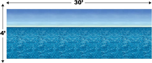 Beistle Ocean and Sky Backdrop...