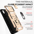 Hitaoyou iPhone xr case with Camera Cover,iPhone xr Phone Case, iPhone xr case with Stand Military Grade Shockproof Heavy Duty Protective with Mag...