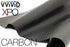 VViViD XPO Dry Deep Black 3D Carbon Fiber Vinyl Wrap Roll with Air Release Technology (1ft x 5ft)...