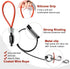 Chew Proof Heavy Duty Leash for Dogs Up to 250 Pound,Metal Cable Lead Made of Coated Wire Rope with Soft Padded Handle?Chew Resistant Dog Leash fo...