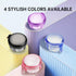 No Leak Partial Denture Case Retainer Bath Box Cup, Denture Soaking Cup False Teeth Holder Box Case with Strainer Basket and Brush - Transparent B...