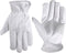 Wells Lamont Men's Full Leather Work Gloves with Reinforced Palm, Grain Goatskin, Elastic Wrist, X-Large (1720XL) ,Grey...