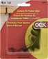 OOK 53900 Canvas Frame Clips and Picture Frame Clips, Steel, Black Finish, 35lb (4 Piece)...