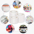 14 Rolls Double Sided Tape for Crafts Scrapbooking Multi-Purpose and Multi-Size Tape for Arts, Photography, Gift Boxes, Card Making, Paper Backing...