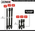 ARES 22025 – 6-Piece 3-Inch and 6-Inch Impact Grade Socket Adapter Set - Turns Impact Drill Driver into High Speed Socket Driver - 1/4-Inch, 3/8-I...