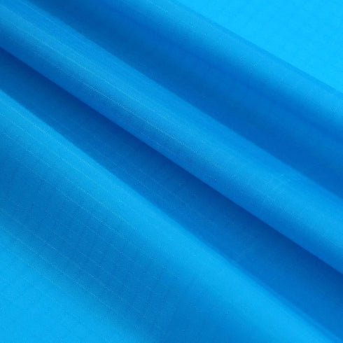 9KM DWLIFE Fabric, Sky Blue Waterproof Ripstop Nylon Fabric 40D, 60x39 Inches, Lightweight, PU Coating, Airtight Fabric for Kite, Tent, Flag, Bag,...