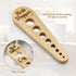 Herb Stripper Wooden Vegetable Leaf Remover Rustic Safe Kitchen Tool Cooking Gifts for Chefs and Housewives (Wooden)...