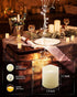 SHYMERY Flameless Votive Candles,Flameless Flickering Electric Fake Candle,24 Pack 200+Hour Battery Operated LED Tea Lights in Warm White for Wedd...