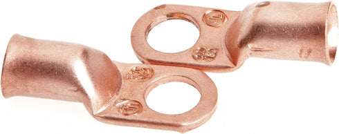 Forney 60099 Copper Cable Lugs, Number 2/0 Cable with 1/2-Inch Stud Size, 2-Pack...