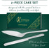 Wedding Cake Knife and Server Set – 2-Pcs Cake Cutter and Cake Server Spatula – Food Grade Stainless Steel Cake Serving Set for Home, Special Even...