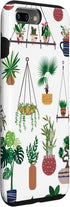 iPhone 7 Plus/8 Plus Indoor and Outdoor Plant Illustrations | Boho Nature Art Case...