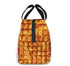 Waffle Pattern Insulated Lunch Bags for Women Cooler Tote Bag with Front Pocket Lunch Box Reusable Lunch Bag for Men Adults Work Hiking Picnic......