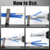 4 Pcs Wire Twister Tool for Drill, 6mm Hex Shank Wire Twisting Tool and 2-5 Way Wire Stripper Tool for Drill, Wire Connector Wire Nut Twister Cabl...