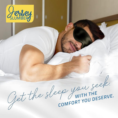 100% Silk Sleep Mask for A Full Night's Sleep | Comfortable & Super Soft Eye Mask with Adjustable Strap | Works with Every Nap Position | Best Sle...