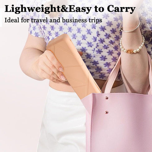 Silicone Makeup Brush Holder,Small Cosmetic Bag for Women, Makeup Brush Bag Make up Brush Organizer Case,Magnetic Anti-fall Out Design, Makeup Too...