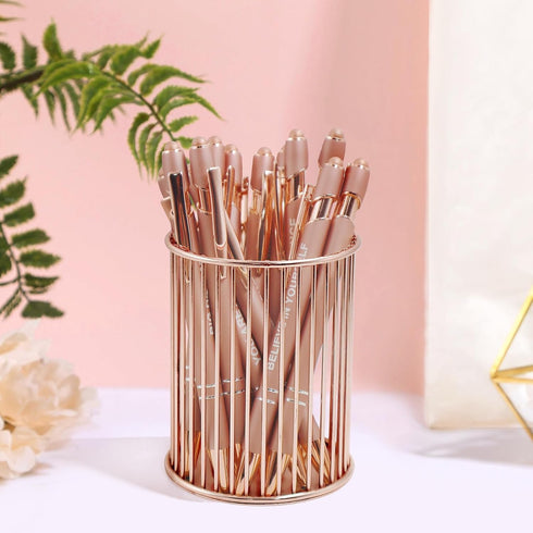 Stylus Pens for Touch Screens, 12 Pack Rose Gold Inspirational Pens, 1.0mm Medium Point BallPoint Pens, Cute Pens Nurse Gifts Office Supplies for ...