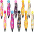 24PCS Mini Bowling Ball Pens Big Fat Pens For Tremor Parkinson Arthritis Hands Short Heavy Pen Ballpoint Pen For Parkinson School Office Party Act...