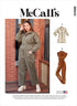 McCall's Sewing Pattern M8243 - Misses' and Women's Romper, Jumpsuits and Belt, Size: B5 (8-10-12-14-16)...