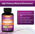 Resveratrol 600 mg, Trans-Resveratrol Supplement, Antioxidant Health Aging Support...