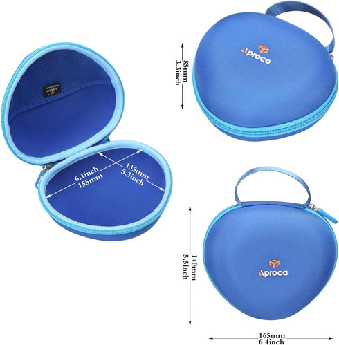 Aproca Blue Hard Storage Case, for iClever BTH12 Kids Bluetooth Headphones......