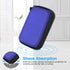 Hard Shell Protective Case for Freestyle Libre 3 2 / Libre Reader, Lightweight Shockproof Diabetic Storage Carrying Case with Clip and Handle (Blu...