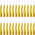 24 Pcs Gold Noise Makers Glitter Metallic Fringed Noise Makers Horns for Baby Shower, Kids Birthday, Wedding Party, New Year Party Favor...
