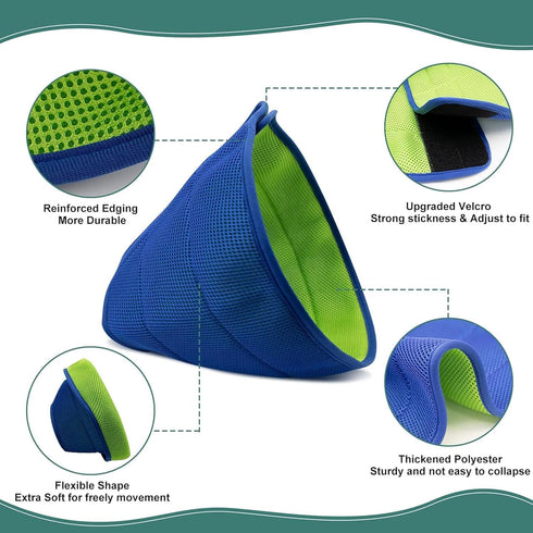 Dog Cone,Soft Dog Cone After Surgery,Adjustable Breathable Dog Cone Collar,Soft Dog Cones for Large Medium Small Dog,Protect Pets from Licking Wou...