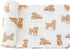 LifeTree Baby Swaddle Blankets Dog, 70% Viscose Bamboo and 30% Cotton Muslin Swaddle Blankets Boys Girls Swaddling Wrap Receiving Blanket Neutral ...