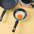 Zoofen 4.7" Frying Pan Mini Round Egg Skillet Non Stick One Egg Fry Pan Breakfast Pan with Long Handle...