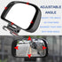 JONMON Blind Spot Mirror - 1 Pack Adjustable 360 Degree Rotation Car Auxiliary Convex Wide Angle Mirror Snap Way Clip On Side Rearview Mirror Univ...