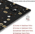 YIMAGUJRX Keyboard Stabilizer Pads Films Kits, PCB Stabilizer Poron Pads Stem Films for Custom Gaming Keyboards(60 Pcs)...